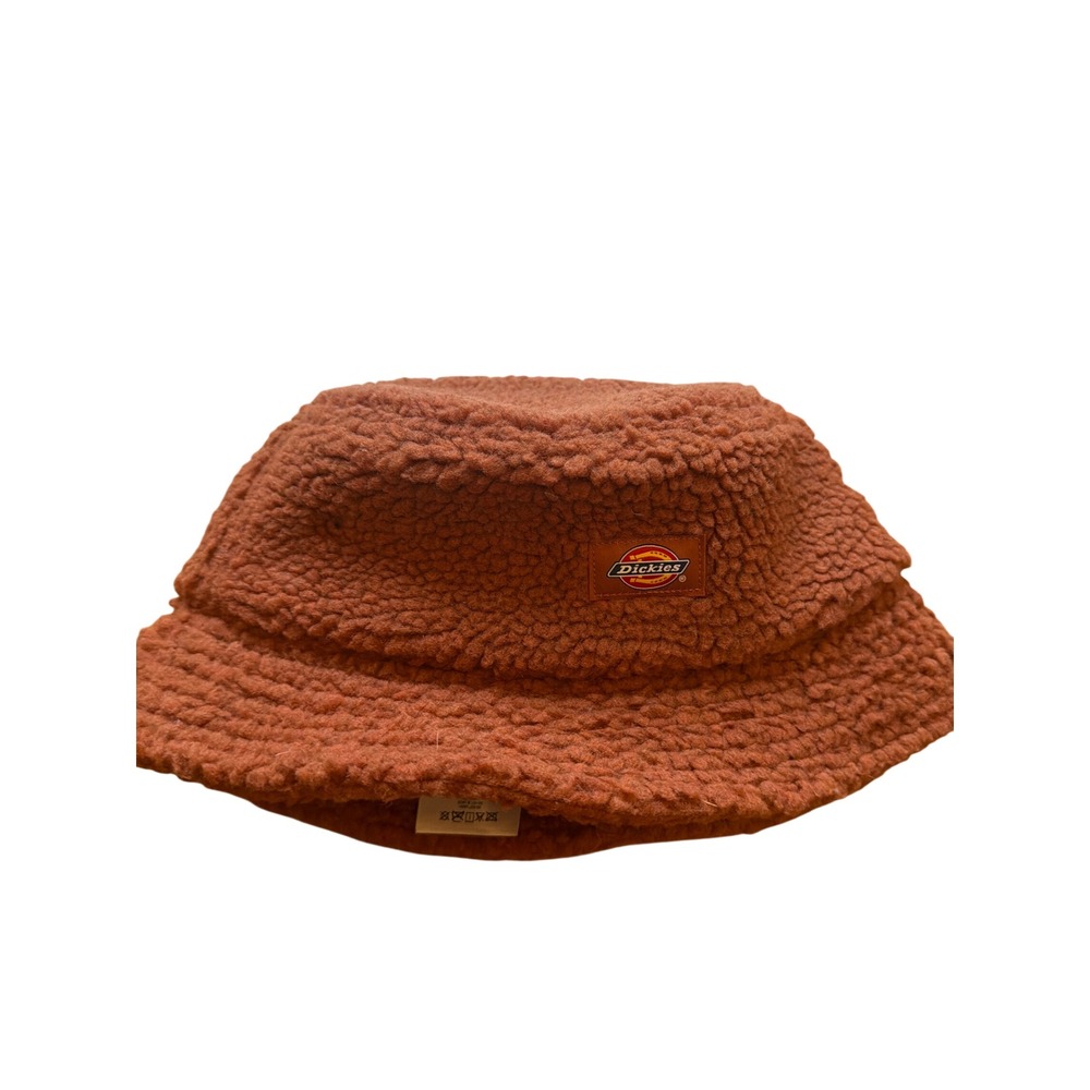 Dickies Mens Sherpa Fleece Bucket Hat Rust Orange‎ WHR14IE L/XL NWT
